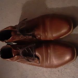 Apt 9 zip up men's ankle boots